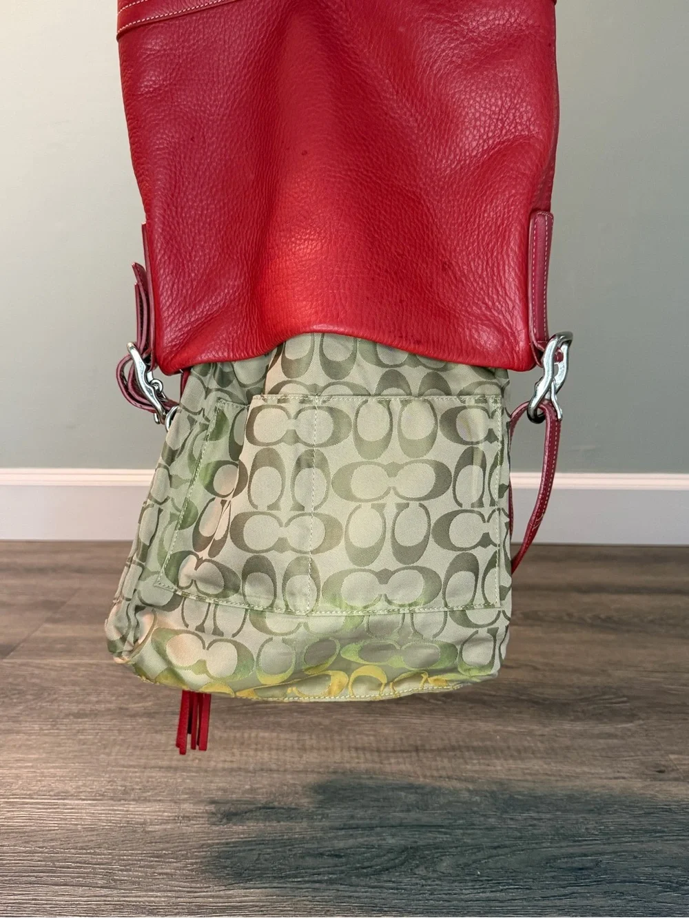 Coach Legacy Slim Duffle Crossbody - Picture 14 of 16
